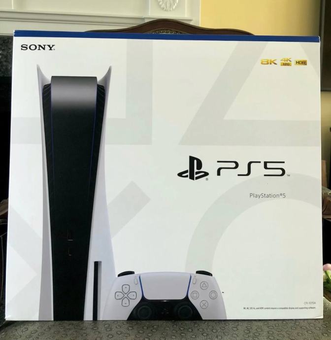 Sony PlayStation 5 Ps5 2x Kontroler 2 Igre NOVO