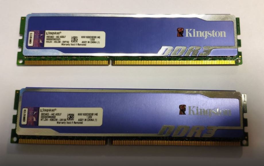 Gb X Gb Kingston Hyperx Blu Ddr Mhz Cl Ram Memorija