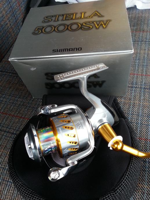 Buy Shimano Stella 5000 SWBHG Spinning Reel online at Marine-Deals