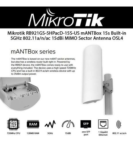 Mikrotik Rb Gs Hpacd S Mantbox S