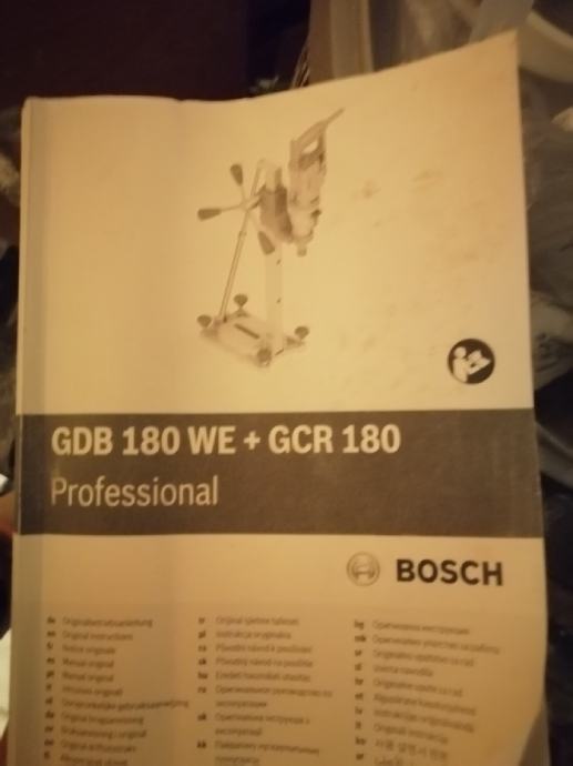 Dijamantna bušilica Bosch GDB 180 WE Professional