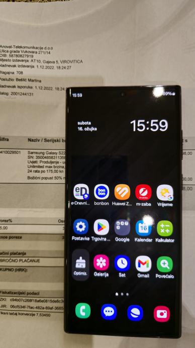 Samsung S Ultra Gb Top Stanje Jamstvo Do Akcija