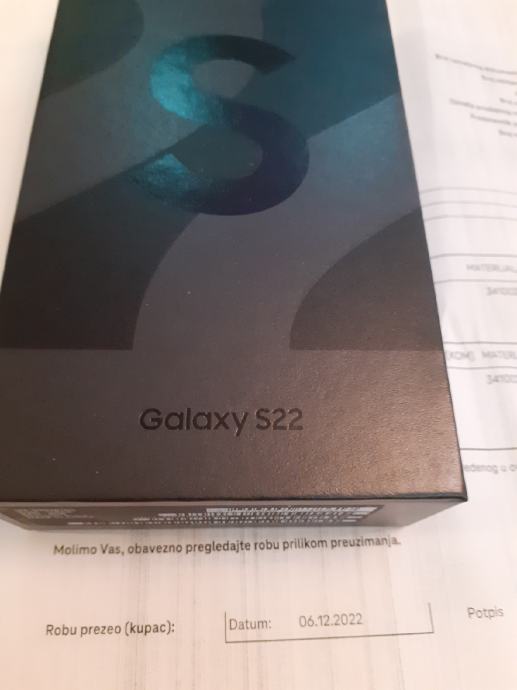 Samsung Galaxy S22 NEODPAKOVAN 2 GOD GARANCIJA 128GB