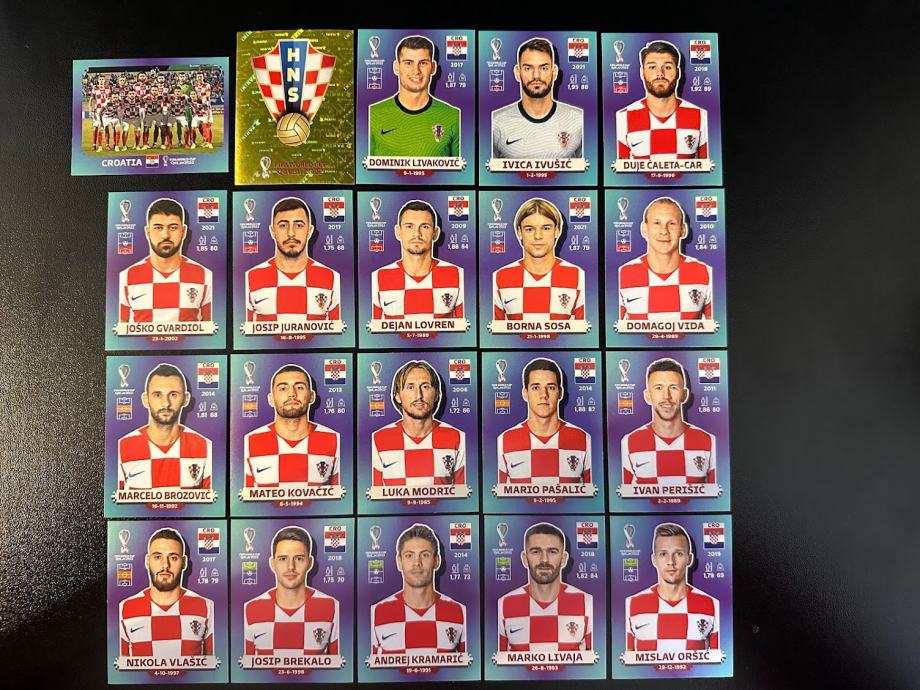 Panini WC Qatar 2023 PLAVA Standard Verzija