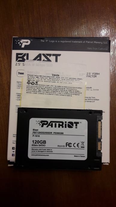 SSD Patriot Blast 120 GB