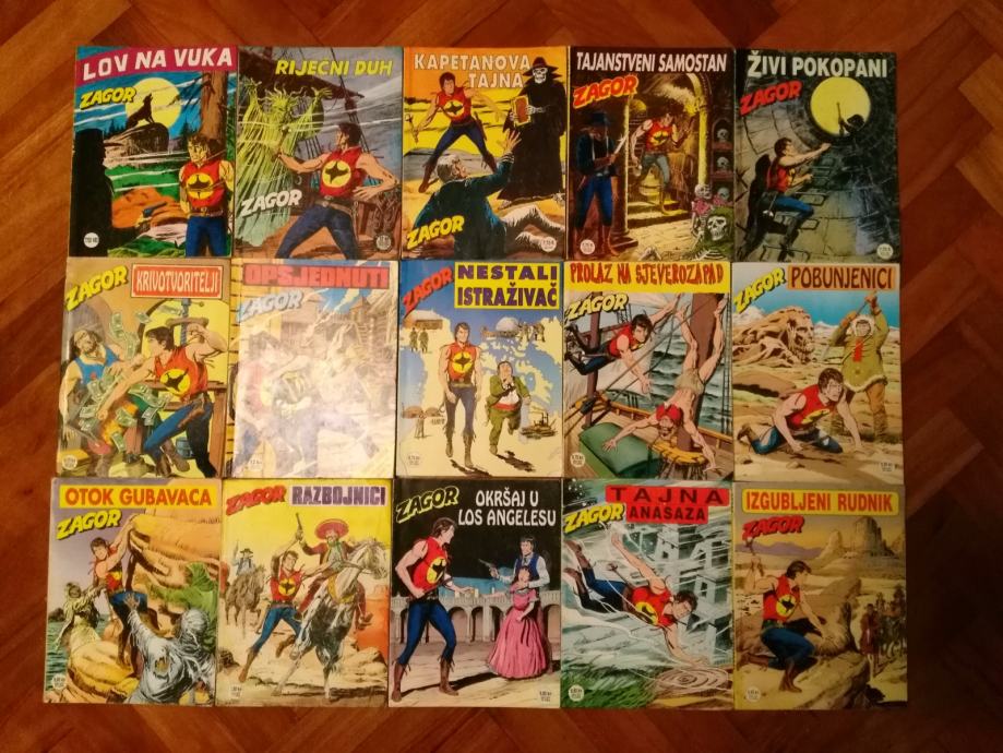 Lot Zagor Slobodna Dalmacija I Ludens Komada