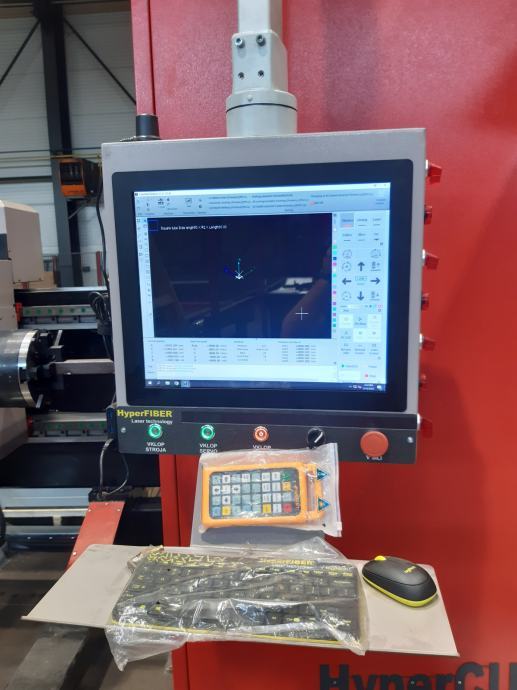 Hypercut Cnc Cijevni Fiber Laser Za Metal Tube W Swing