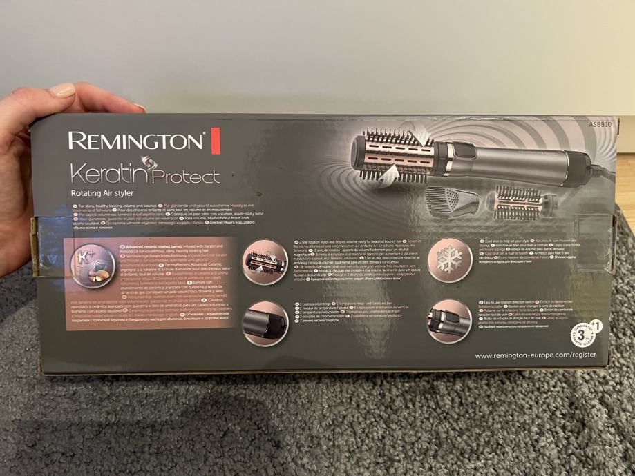 Remington Keratinprotect Rotiraju A Etka