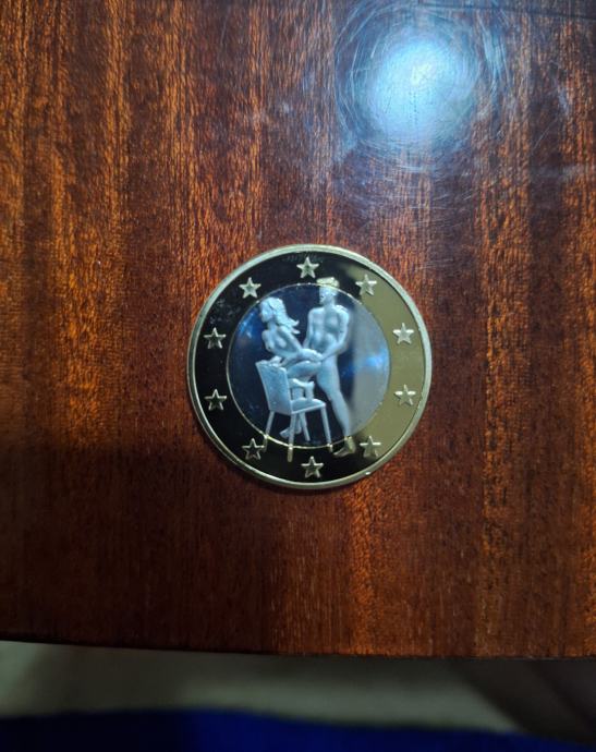 Sex Euro Kovanice Kamasutra Coin