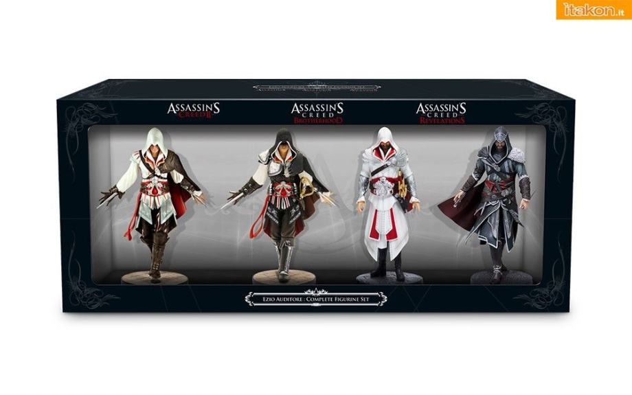 Assassins Creed Ii Ezio Black Collectors Figura