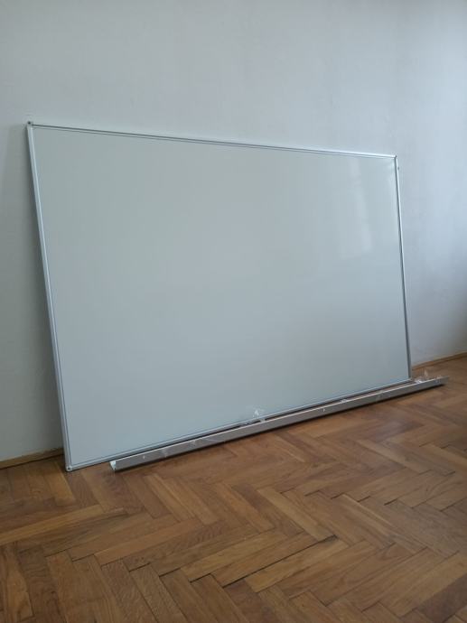 Školska ploča tabla 180x120 cm bijela magnetna