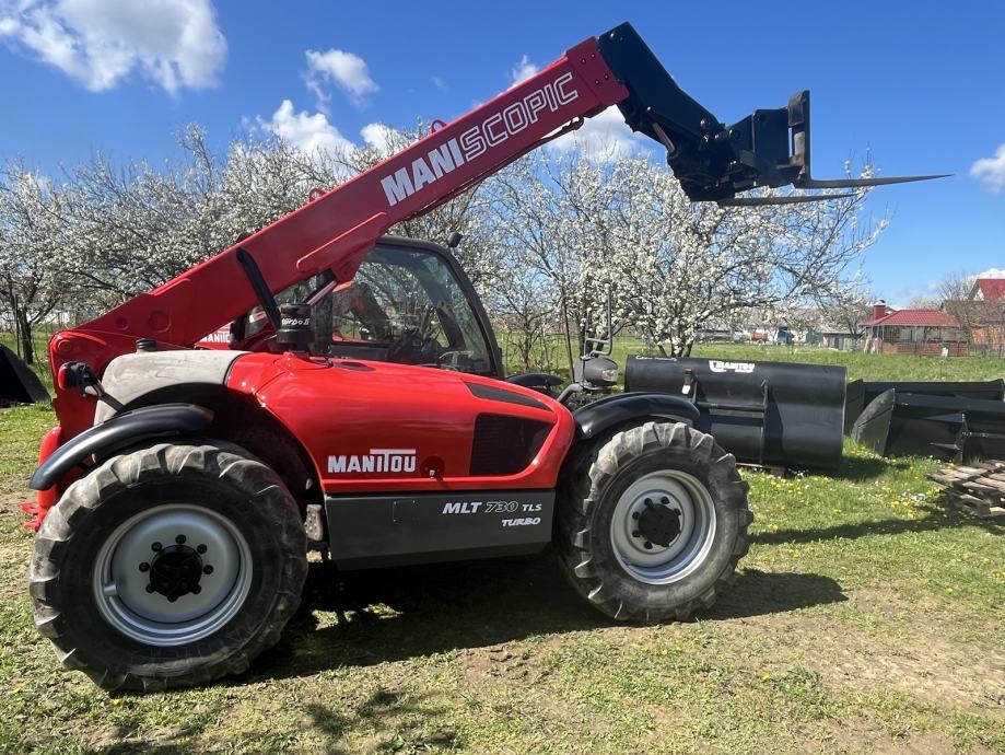 Manitou Mlt 730 120 LS turbo teleskopski utovarivač 2007g