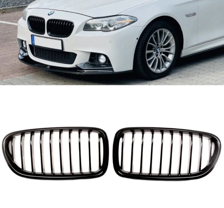 BMW F10 F11 GRILL M Performance CRNI SJAJ