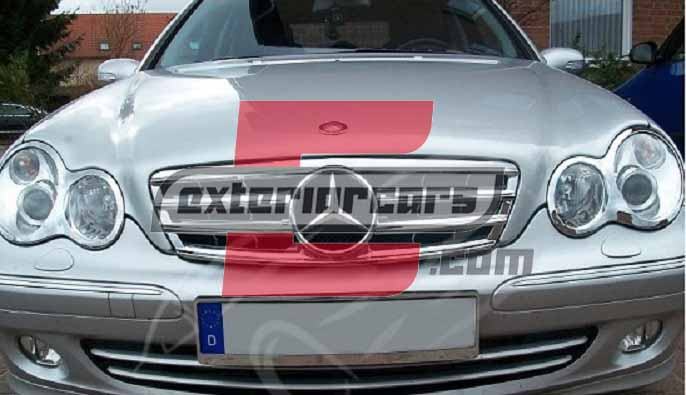 Mercedes C Klasa W S Prednja Maska Amg Cl Look Chrome