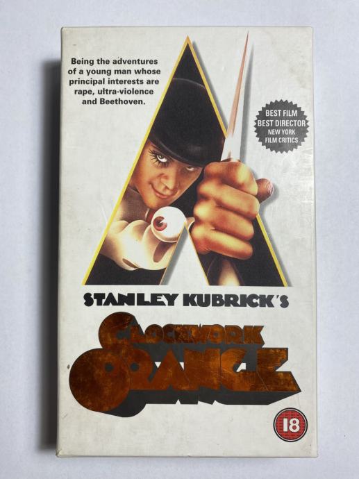 Paklena Naran A A Clockwork Orange Vhs Kaseta