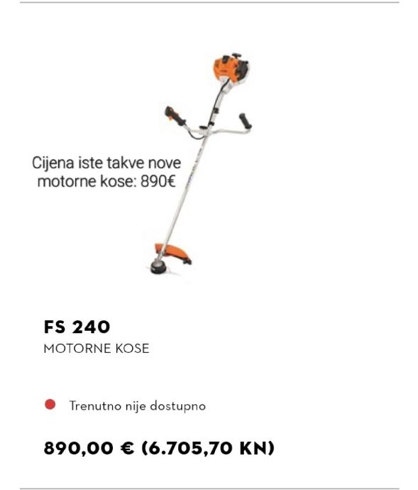 Motorna Kosa Stihl FS 250