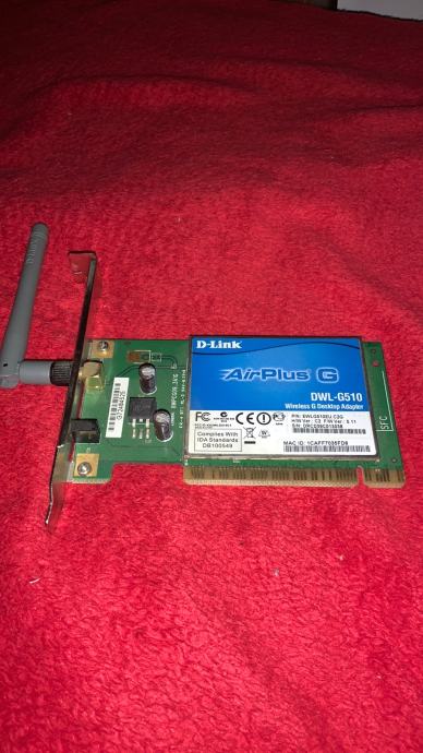 D Link Airplus G Dwl G Wireless Pci Adapter