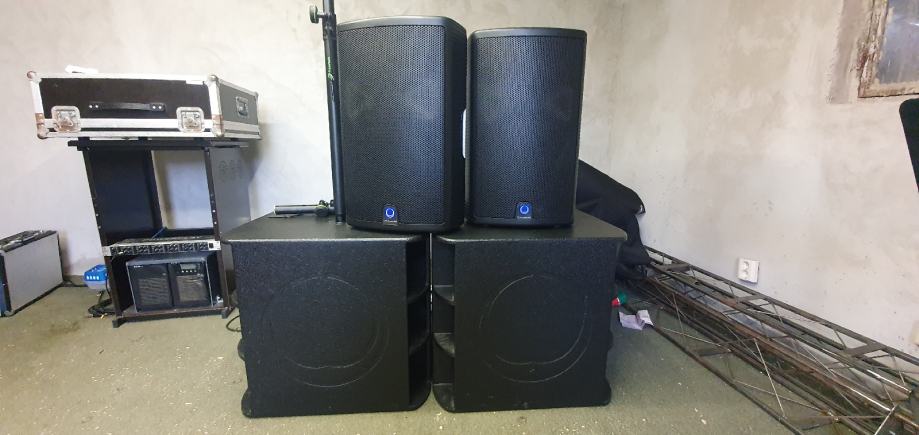 Turbosound Milan M Inch Powered Speakers With Gator Off