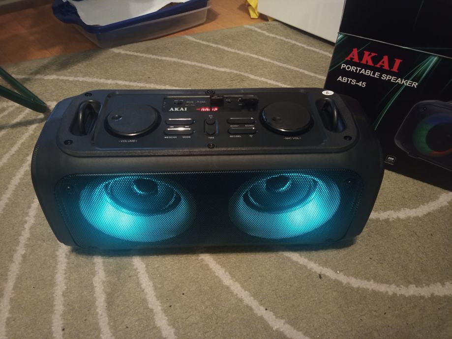 AKAI ABTS 45 bluetooth zvučnik jamstvo 2 godine