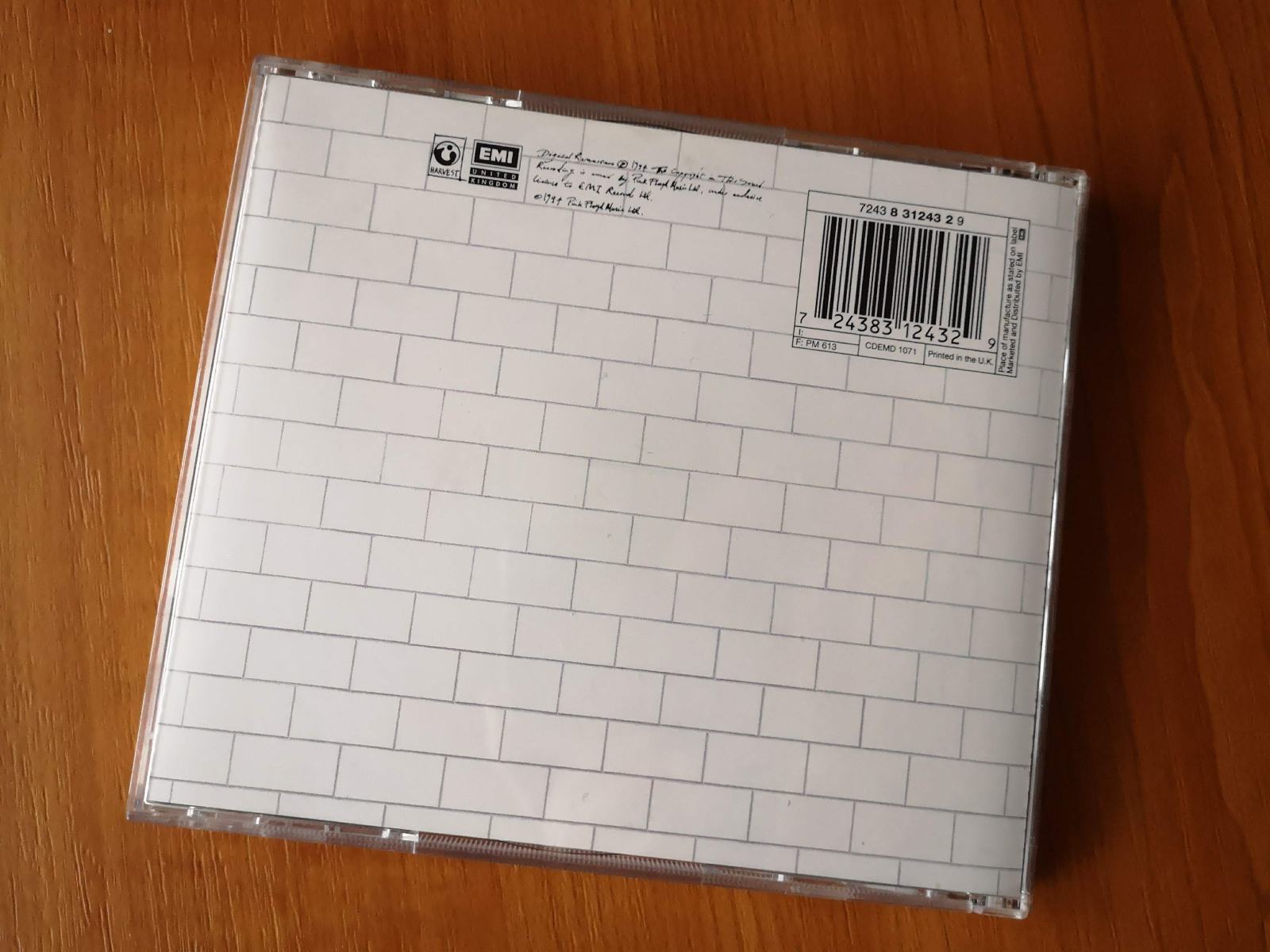 Pink Floyd The Wall Harvest Originalno Izdanje