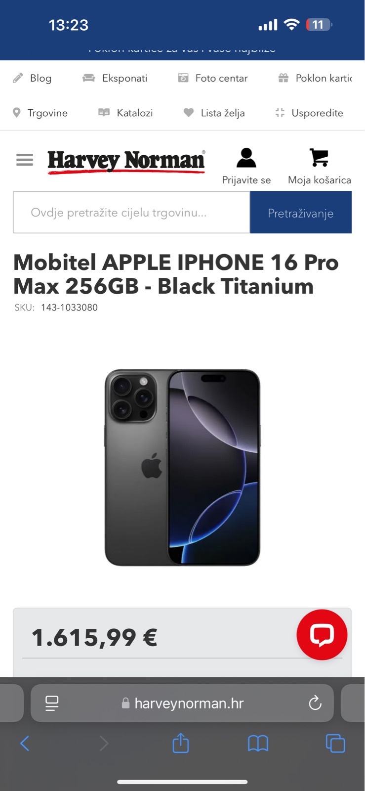 Iphone Pro Max Black Titanium Prilika