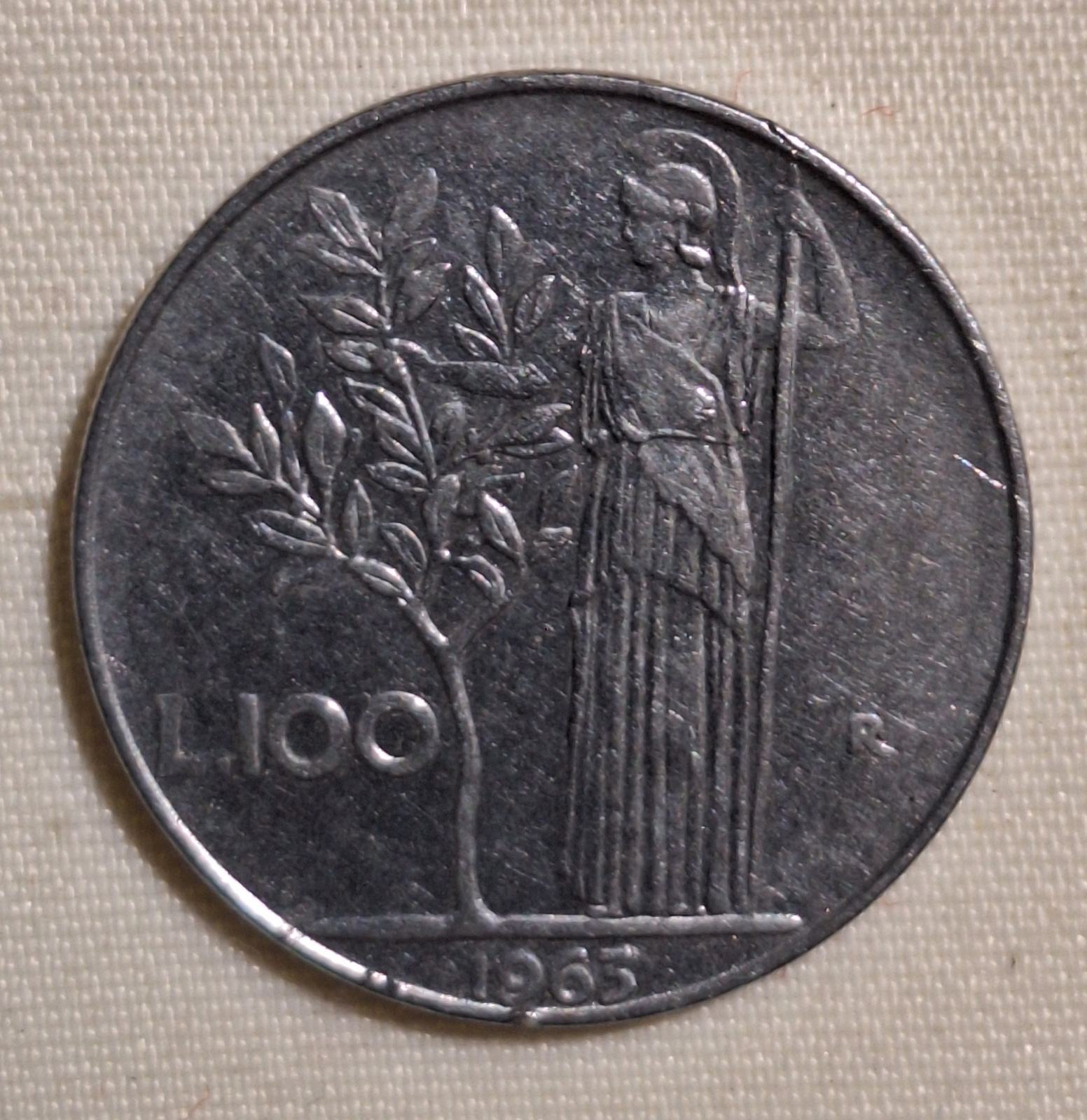 KOVANICA 100 LIRA 1963 GODINA