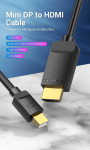 VENITON ,MINI DISPLEY NA HDMI KABEL , FULL HD , 3 METRA DULJINE , NOVO