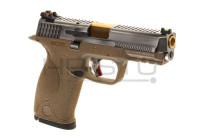 Airsoft pištolj WE WET-05 SV Gold cijev Metal Version GBB (gas-blowbac