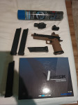 Airsoft replika--> Vorsk Hi-Capa 5.1 + BDS optika--> zeleni plin