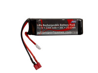 ASG airsoft - 11.1V/2200 mAh 30C LiPo Dean baterija