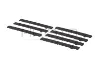 Leapers Low Profile Keymod Rail Panel Covers 7pcs BK