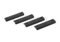 Leapers Low Profile M-LOK Panel Covers 4pcs BK