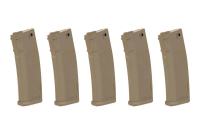 Specna Arms M4/16 S-Mag 125BB TAN airsoft midcap spremnik (5 kom.)