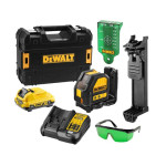 DEWALT DCE088D1G KRIŽNI LASERSKI NIVELIR SET *DO 24 RATE* NOVO!