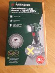 Parkside radna lampa led novo