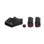 BOSCH aku set GBA 2xAku 12V 2,0Ah 1xGAL 12V-40 Professional