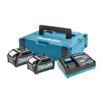 MAKITA aku set XGT 2xAku 40V 4,0Ah 1xDC40RA 191J97-1