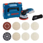 BOSCH aku ekscentrična brusilica GEX 18V-125 + M480 + L-BOXX