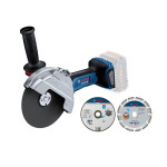 BOSCH aku kutna brusilica GWS 18V-180 P + pribor