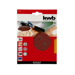 KWB quick-stick set brusnih papira drvo/metal 115 mm, g120, 5/1