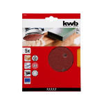 KWB quick-stick set brusnih papira drvo/metal 150 mm, g40, 5/1