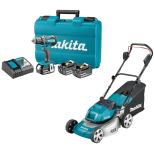 Makita aku kosilica 46cm DLM460Z + aku bušilica DDF482RFE3