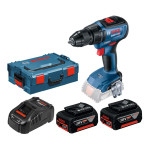 BOSCH aku bušilica-izvijač GSR 18V-50 2xAku 18V 1x2,0Ah + 1x5,0Ah kovč