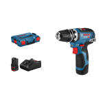 BOSCH aku bušilica-odvijač GSR 12V-35 FC 2xAku 12V 3,0Ah L-Boxx set