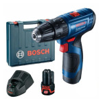 BOSCH aku udarna bušilica-izvijač GSB 120 Li 2xAku 12V 2,0Ah kovčeg