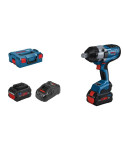 BOSCH aku udarni stezač GDS 18V-1050 H 2xAku 18V ProCORE 8,0Ah +L-BOXX