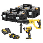 DEWALT aku set DCK2023M2T-QW - aku bušaći čekić bušilica DCH133 + aku