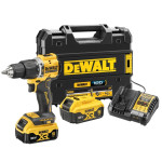 DeWalt aku udarna bušilica DCD100YP2T 18V 2×5,0Ah 68Nm - 100 godina De