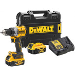 DeWalt aku udarna bušilica DCD805P2T 18V 2x5,0Ah 90Nm