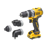 DEWALT aku udarna bušilica-odvijač DCD703L2T-QW 2xAku 18V 3,0Ah kovčeg